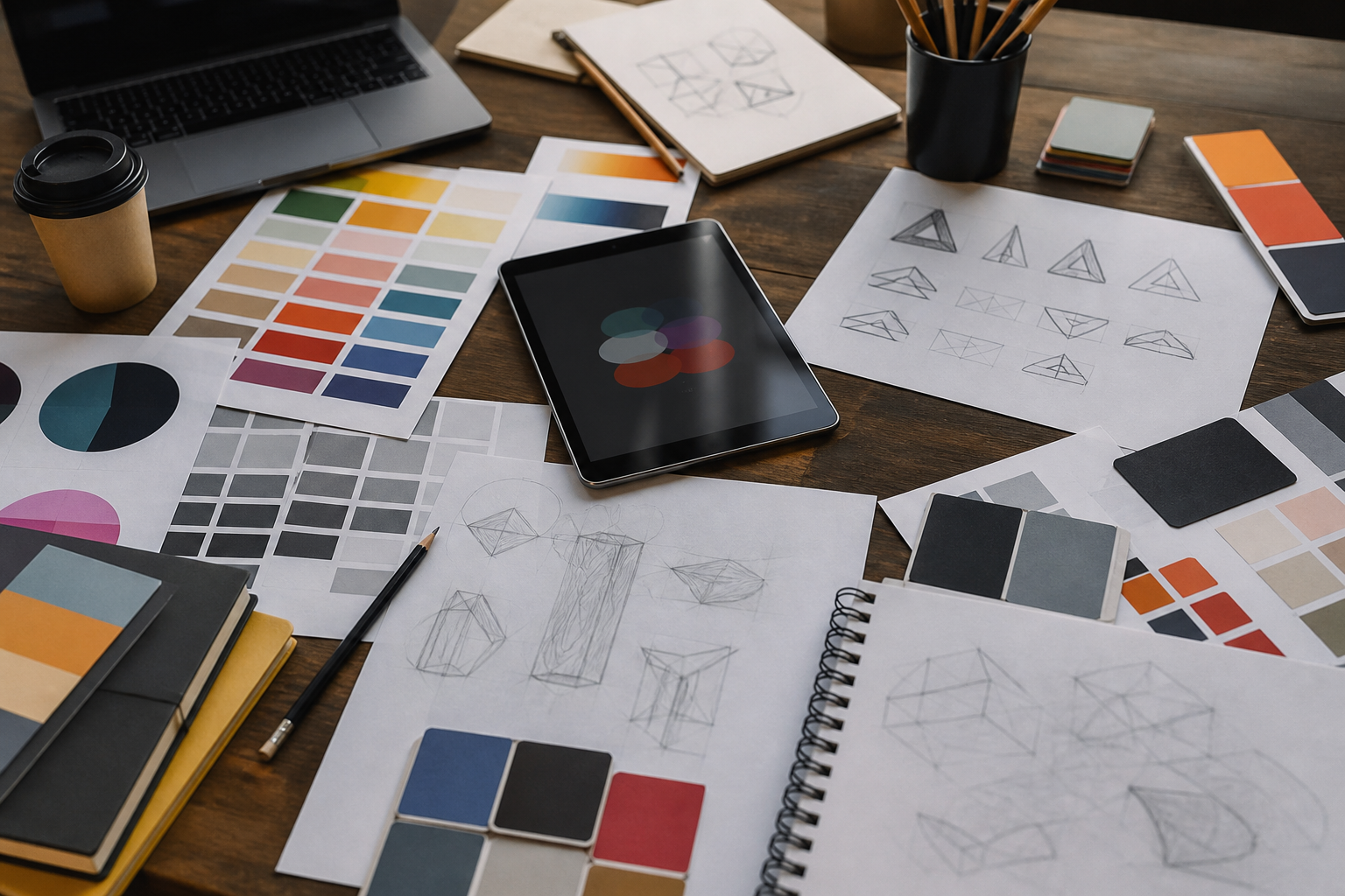 Graphic design for print and digital